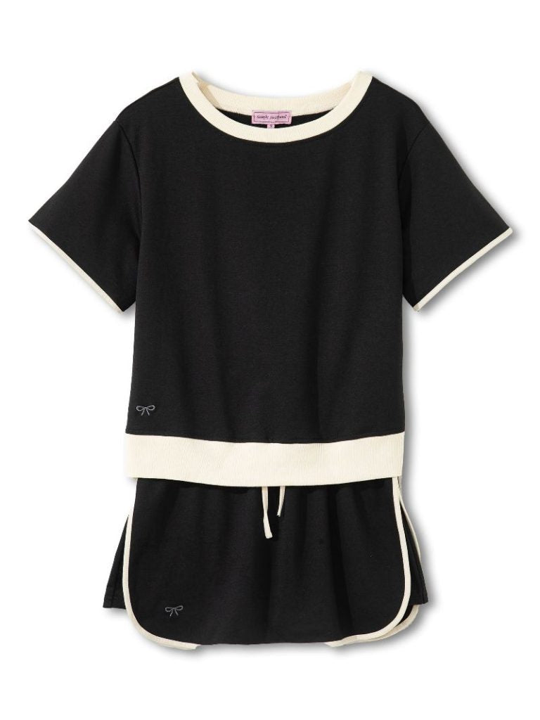 Simply Southern 0126 Activewear Skort &amp; T-Shirt Set - SimplyCuteTees