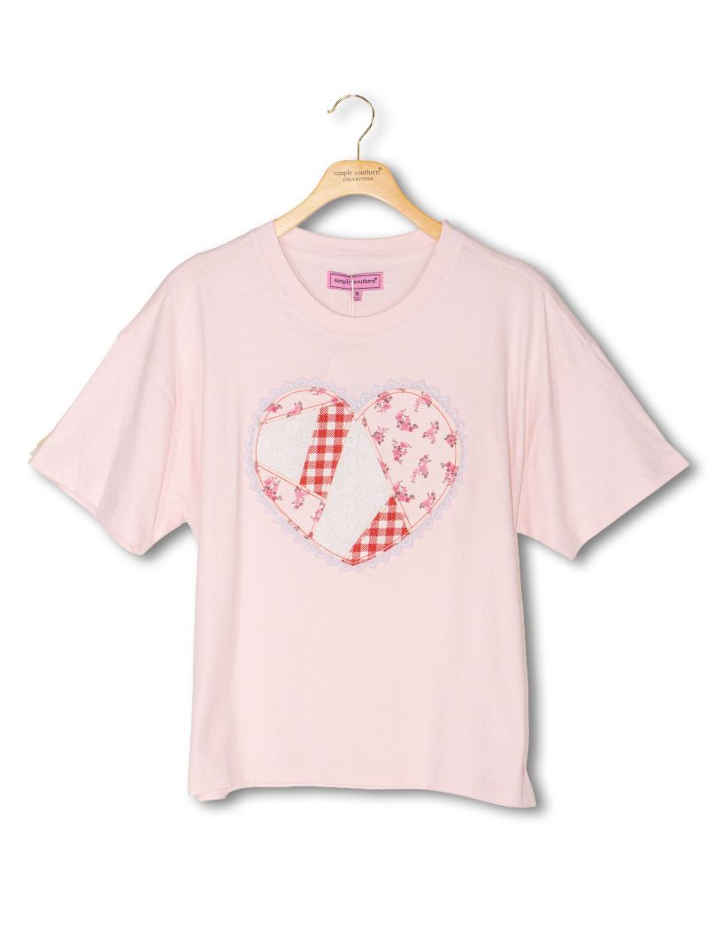 Simply Southern Xoxo Love Heart T-Shirt