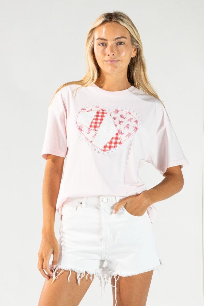 Simply Southern Xoxo Love Heart T-Shirt