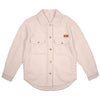 Simply Southern Cream Soft Fuzzy Shacket Jacket