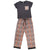 Simply Southern Aztec Leopard PJ Pants & T-Shirt Set