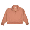 Simply Southern Quarter Zip Crop Pullover Jacket