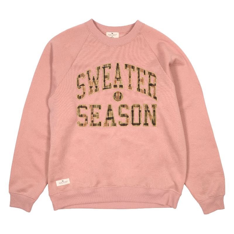 Simply Southern Sweater Season Sparkle Crew Long Sleeve T-Shirt