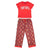 Simply Southern Team Santa PJ Pants & T-Shirt Set