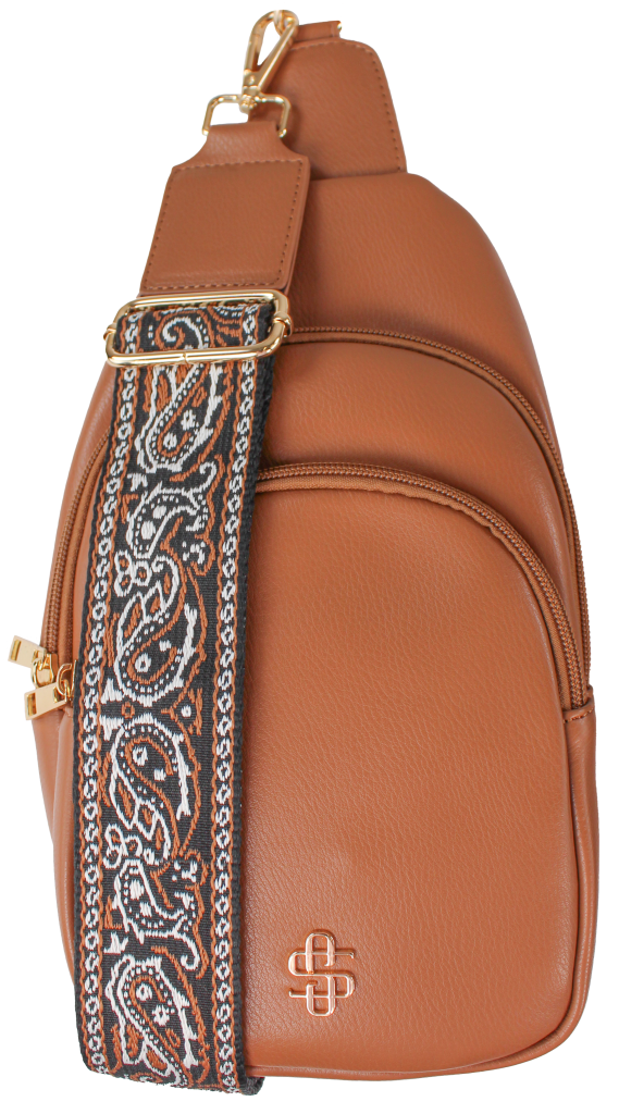 classic sling leather backpack Simply Southern Classic Leather Sling Bag