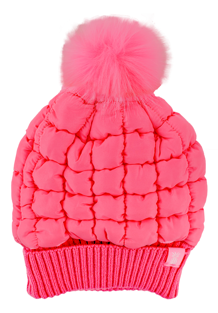 Simply Southern 0224 Preppy Solid Puff Beanie Hat