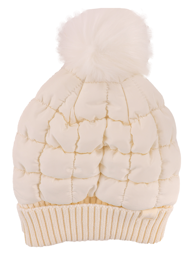 Simply Southern 0224 Preppy Solid Puff Beanie Hat