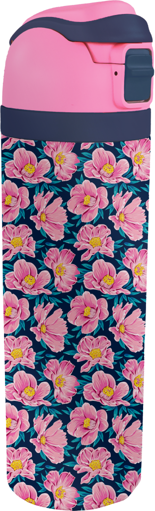 Simply Southern Preppy Patterns Tumbler 24 oz Water Bottle