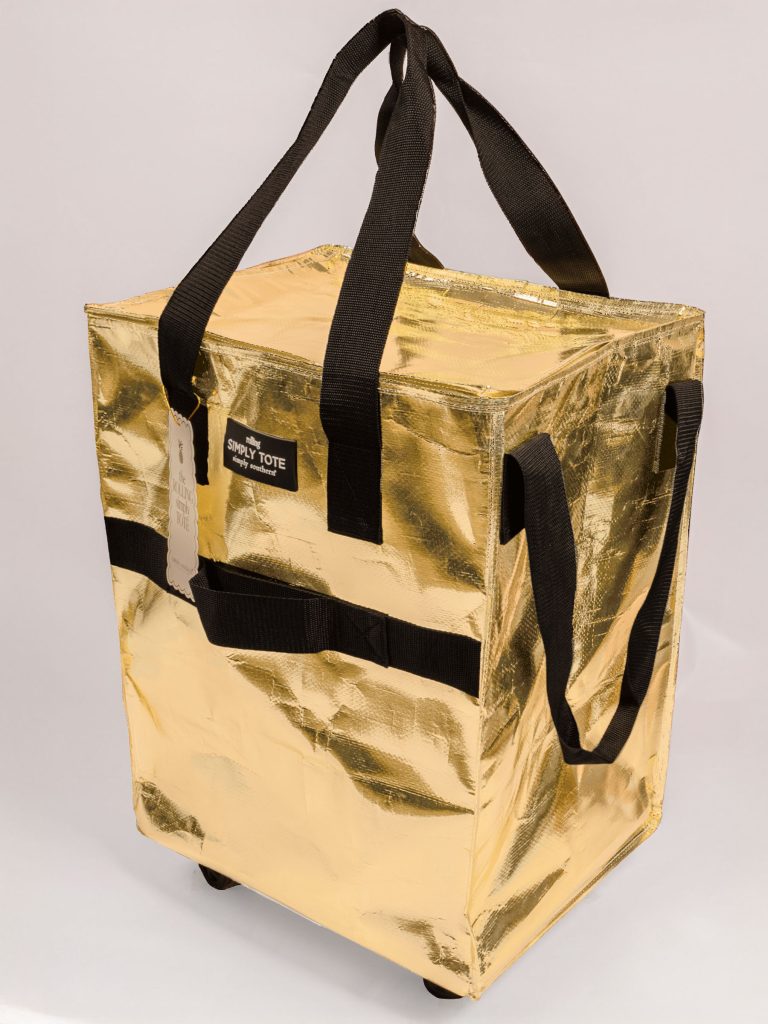 Simply Southern Solid Large Rolling Tote Bag