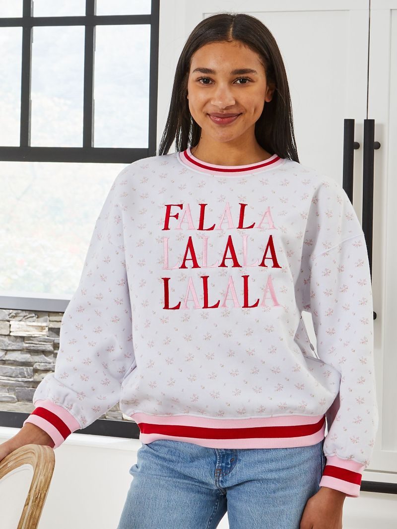 Simply Southern FALA Holiday Crew Long Sleeve T-Shirt