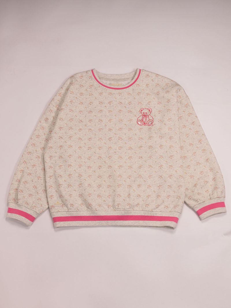 Simply Southern Love Teddy Crew Long Sleeve T-Shirt