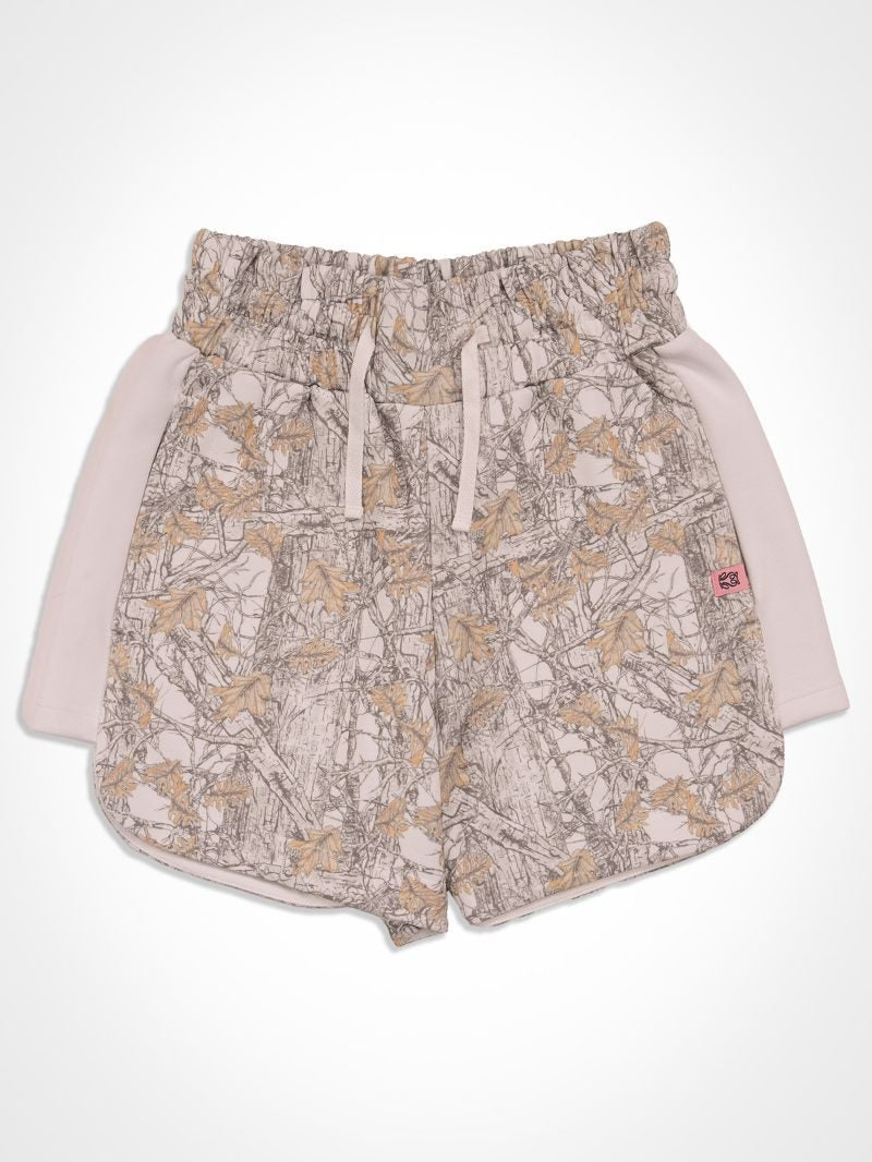 Simply Southern Camo Contrast Lounge Shorts