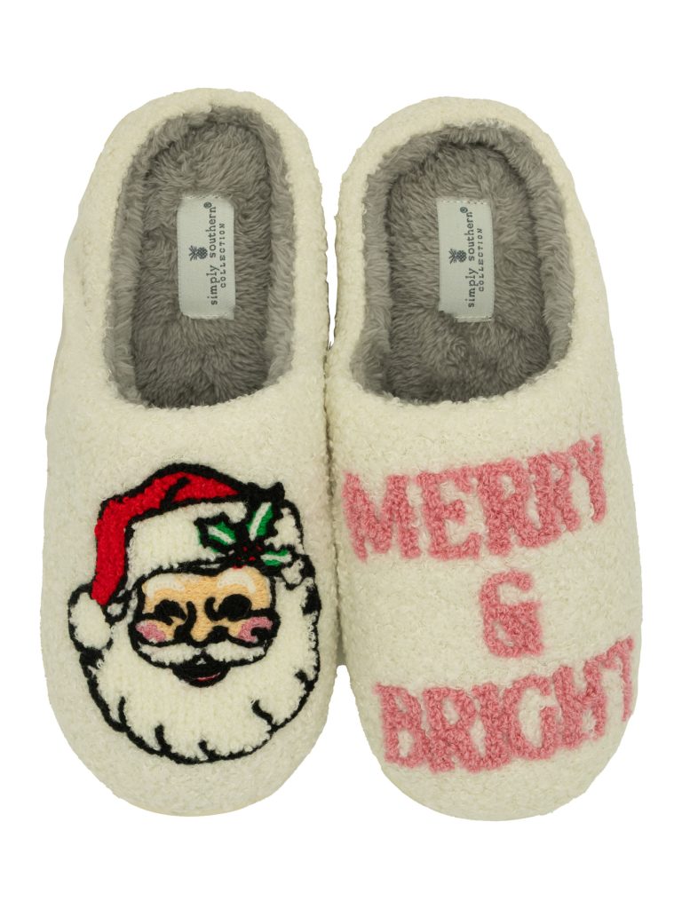 Simply Southern 0225 Preppy Holiday Super Soft Slippers