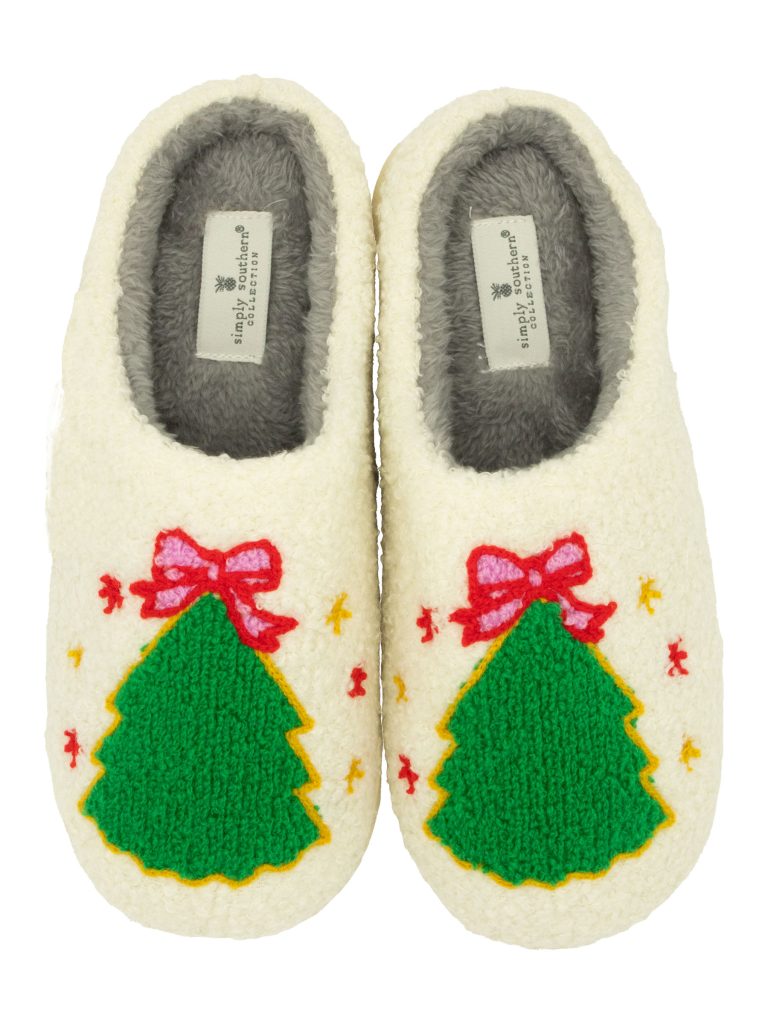 Simply Southern 0225 Preppy Holiday Super Soft Slippers