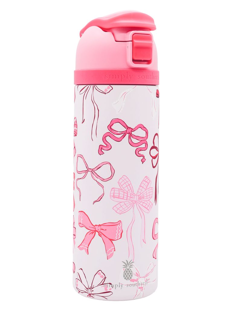 Simply Southern Preppy Patterns Tumbler 24 oz Water Bottle