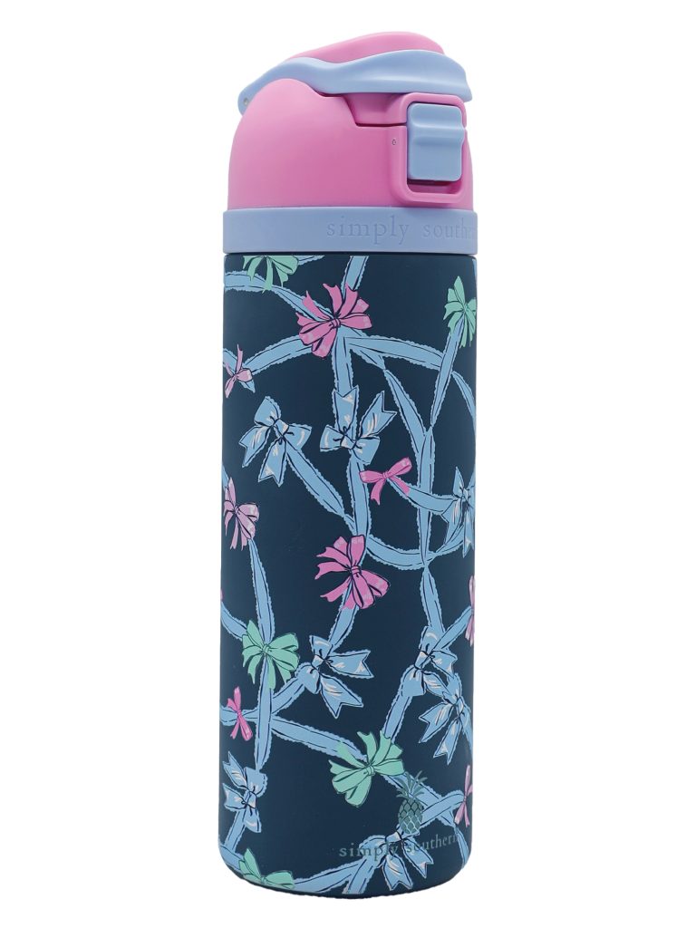 Simply Southern Preppy Patterns Tumbler 24 oz Water Bottle