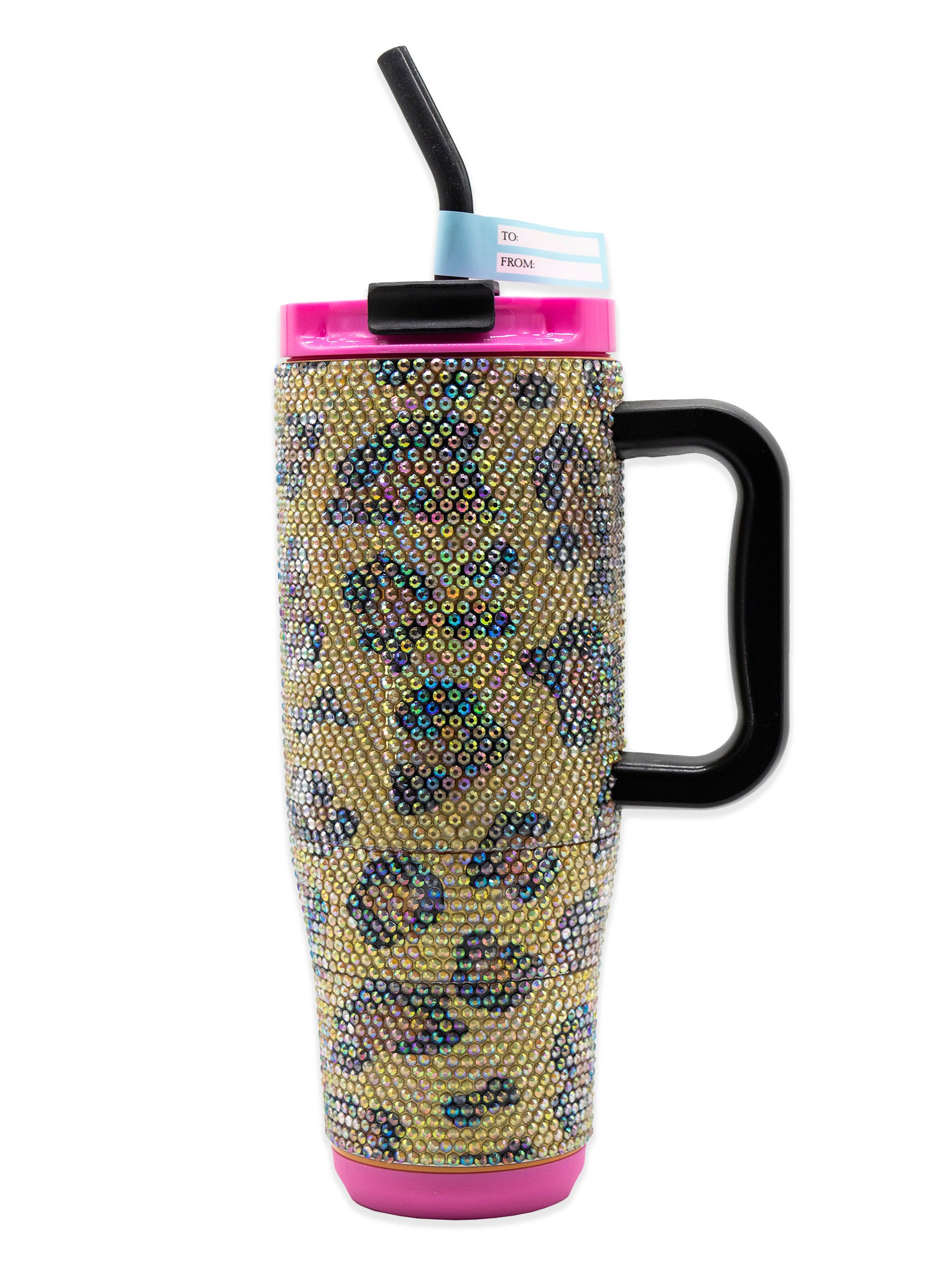 Simply Southern Preppy Patterns Tumbler 40 oz Cup With Straw