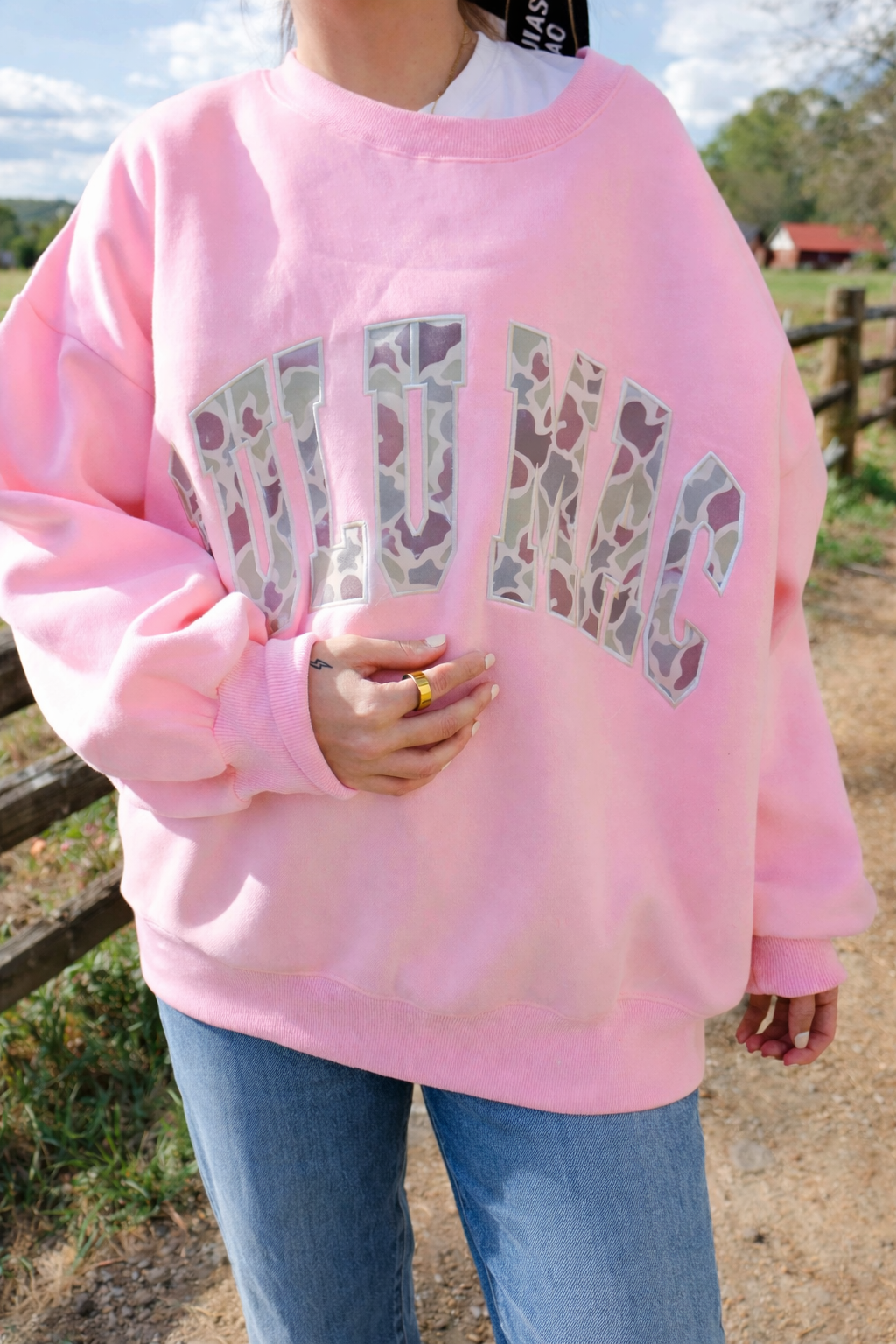 Girlie Girl Lulu Mac Camo Cozy Sweatshirt