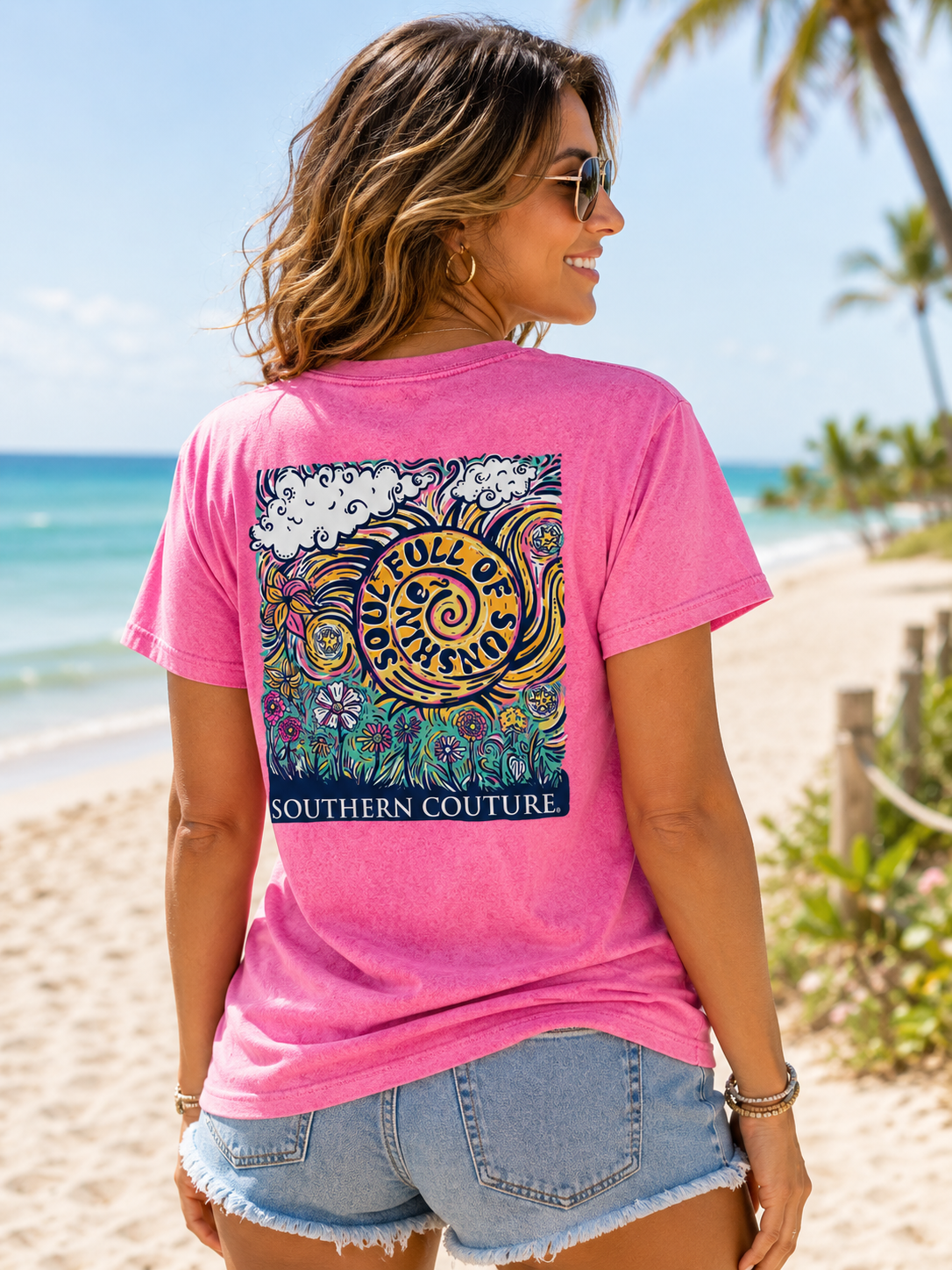Southern Couture Soul Full Of Sunshine Comfort Colors T-Shirt