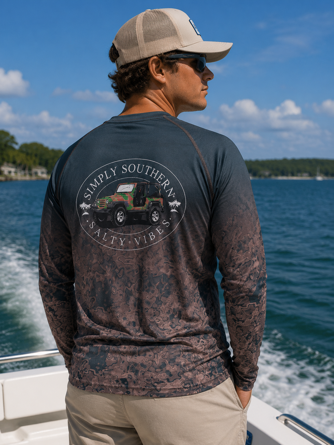 Simply Southern Salty Rash Guard Unisex Long Sleeve T-Shirt