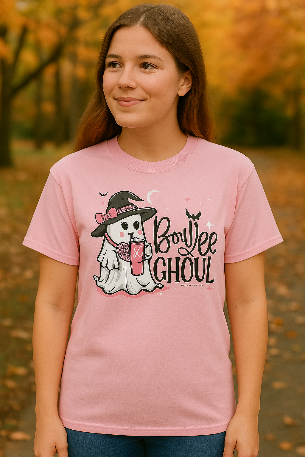 Southern Couture Soft Boujee Ghoul Fall T-Shirt