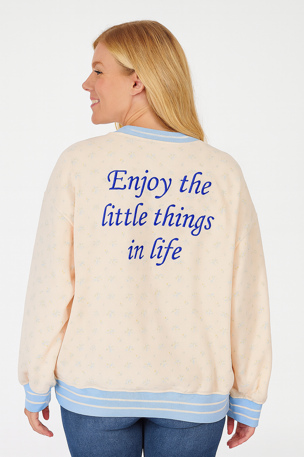 Simply Southern Enjoy Bow Crew Long Sleeve T-Shirt