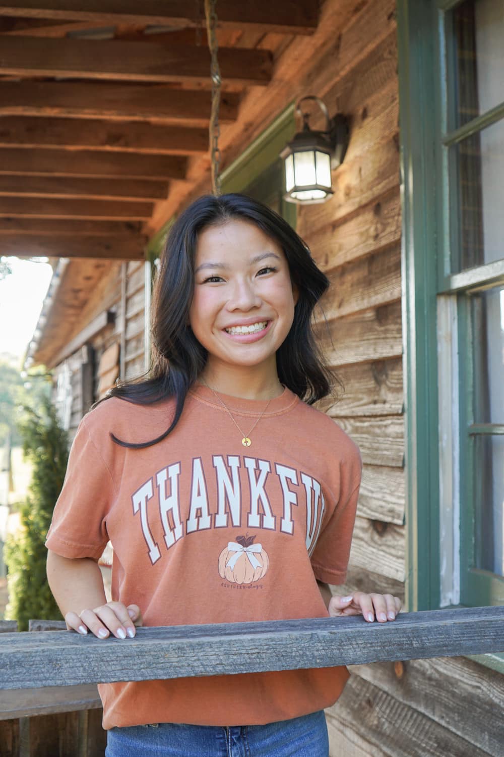 Southernology Thankful Pumpkin Fall Comfort Colors T-Shirt