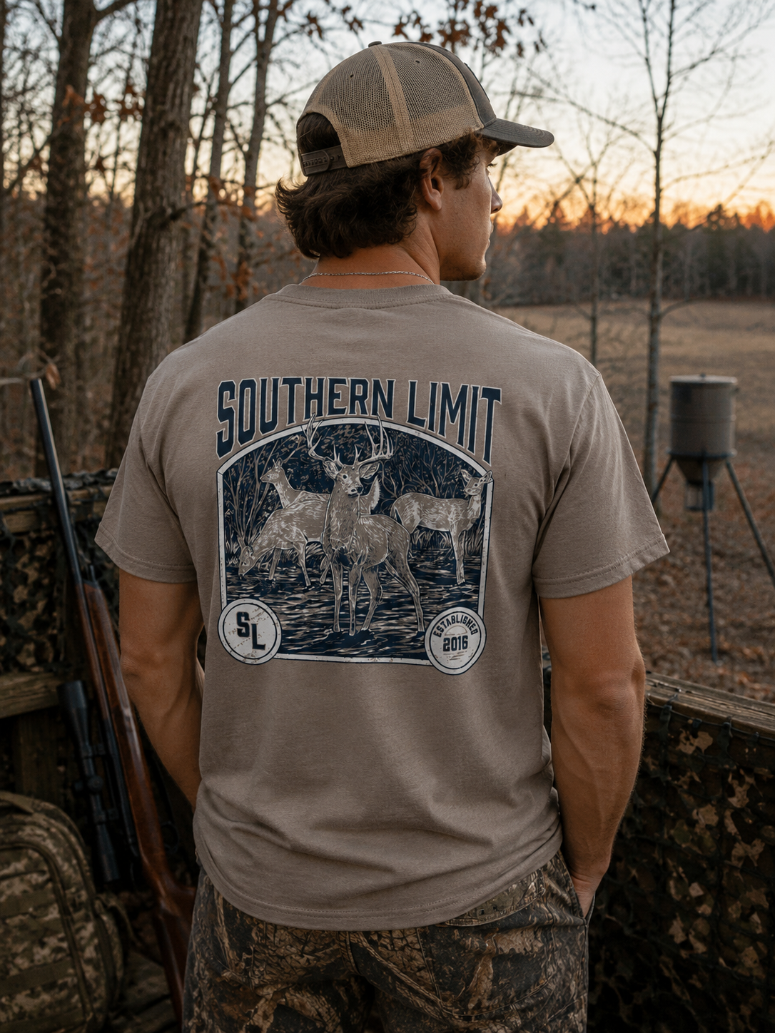 Southern Limit Deer Hunting Unisex T-Shirt