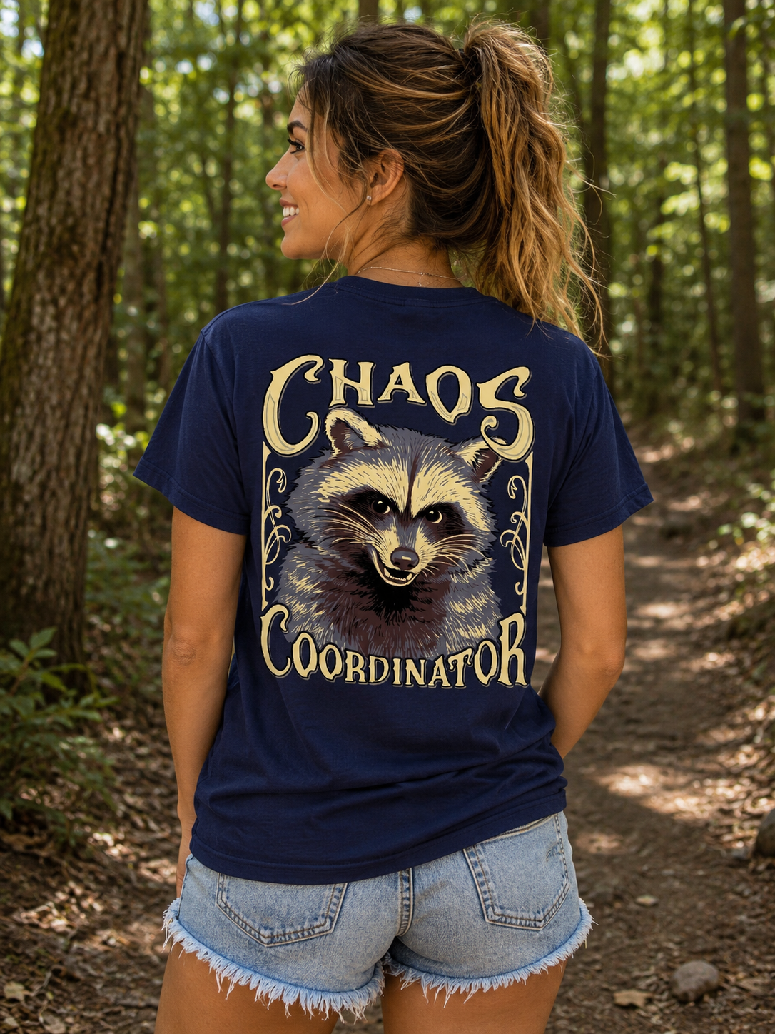 【DISCERNMENT】Orient Raccoon ma-1 Jumper Southern Attitude Chaos Coordinator Raccoon T-Shirt - SimplyCuteTees