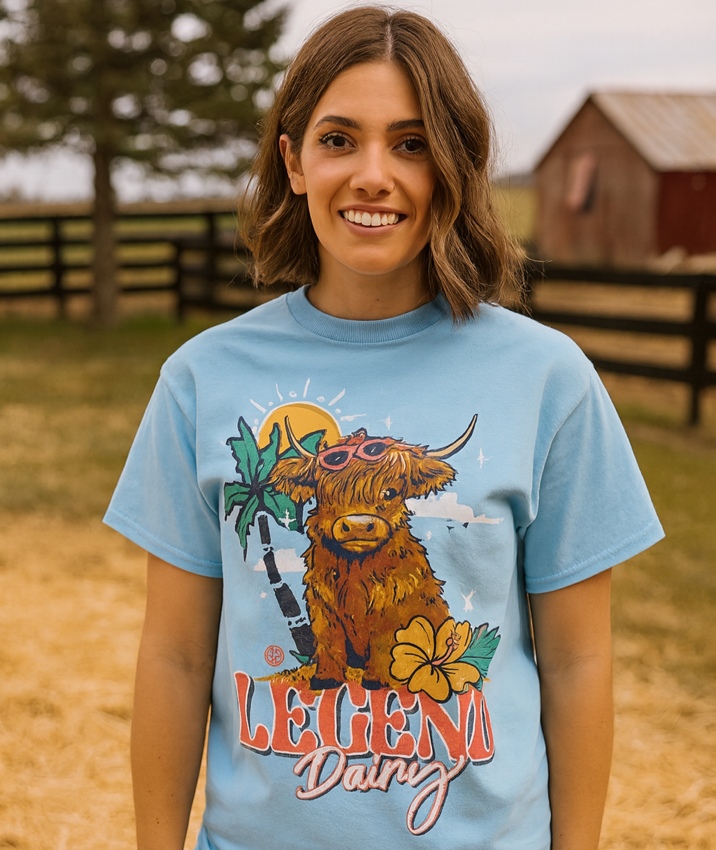 Girlie Girl Originals Legend Dairy Cow T-Shirt
