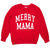 Simply Southern Merry Mama & Mini Braid Holiday Long Sleeve Sweater