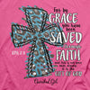 Cherished Girl Leopard Cross Faith T-Shirt