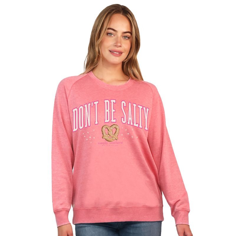 Simply Southern Salty Long Sleeve Crew Sweatshirt