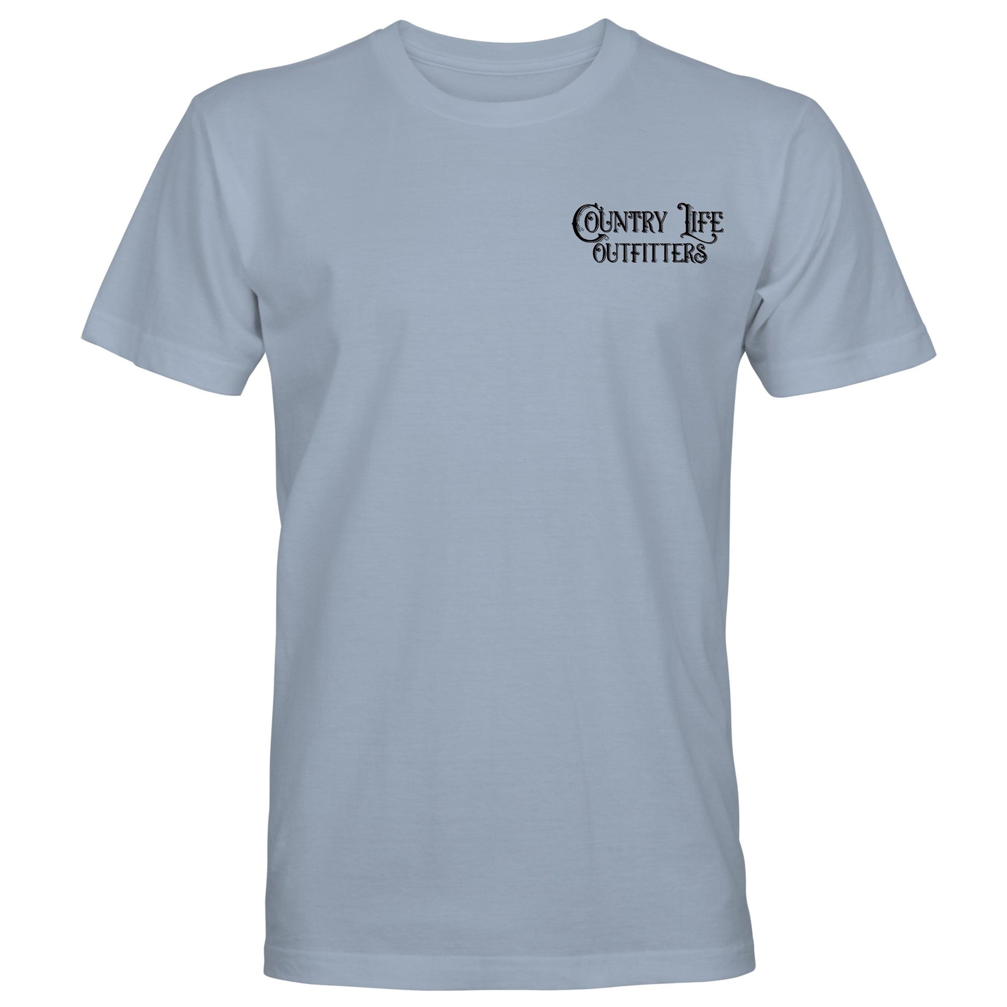 Country Life Outfitters Fishing Dog Unisex Green T-Shirt