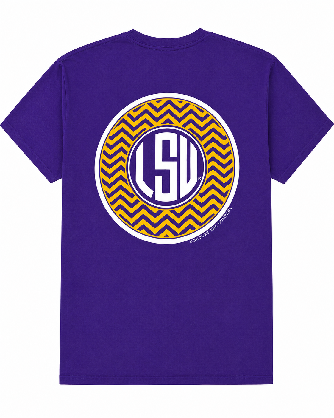 Louisiana Tigers Chevron Logo T-Shirt