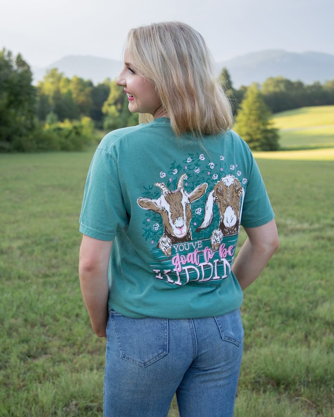 Southernology Goat to Be Kidding Comfort Colors T-Shirt
