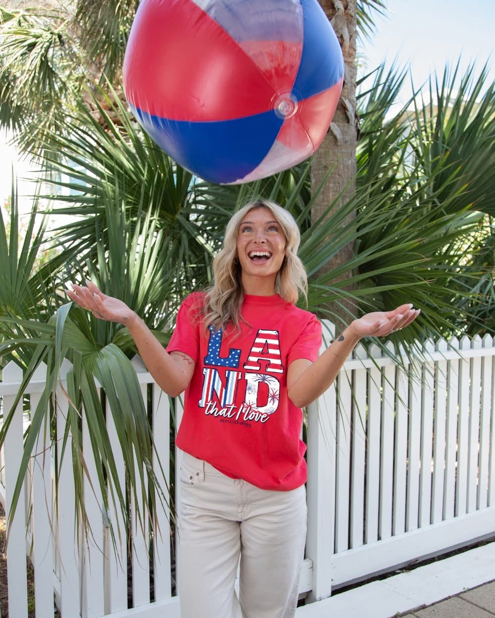 Southernology Land That I Love USA Comfort Colors T-Shirt