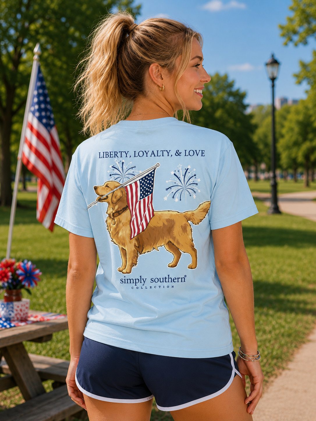 Simply Southern USA Loyalty Dog Ice T-Shirt - SimplyCuteTees