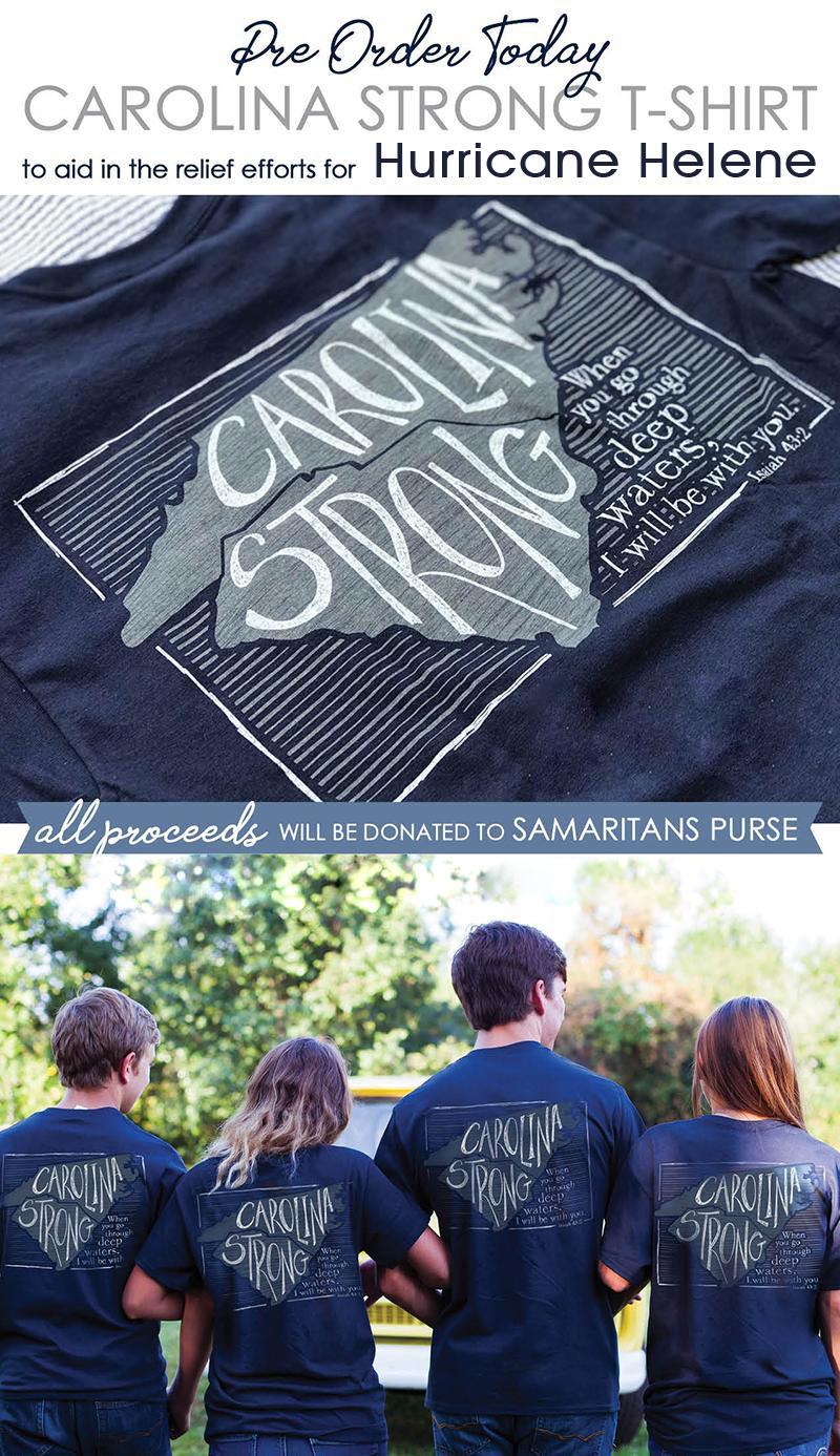 Southernology Carolina Strong Hurricane Relief T-Shirt