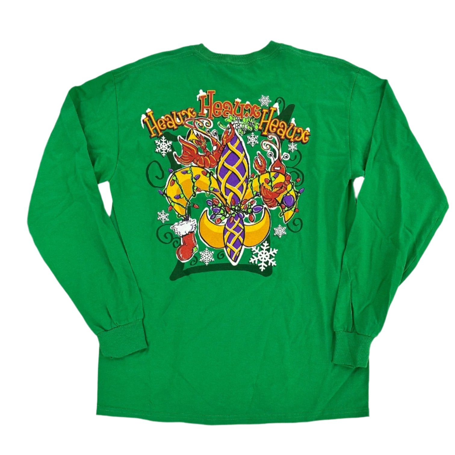 Sweet thing Fleur De Lis Heaux Holiday Long Sleeve T-Shirt