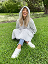 Simply Southern Ultra Soft Pullover Hoodie Poncho Wearable Blanket T-Shirt