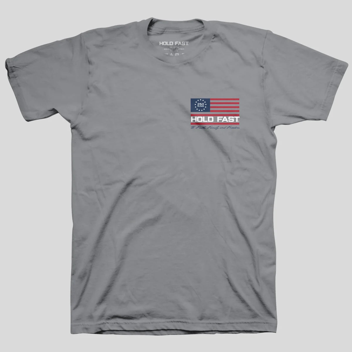 Hold Fast USA Colonial Soldier Christian Unisex T-Shirt
