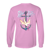 Southern Attitude Anchor In The Storm Cancer Ribbon Long Sleeve T-Shirt
