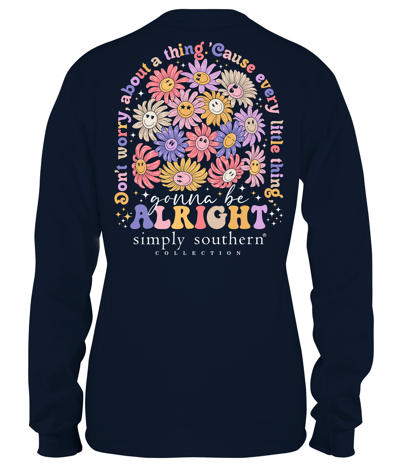 Simply Southern Gonna Be Alright Long Sleeve T-Shirt