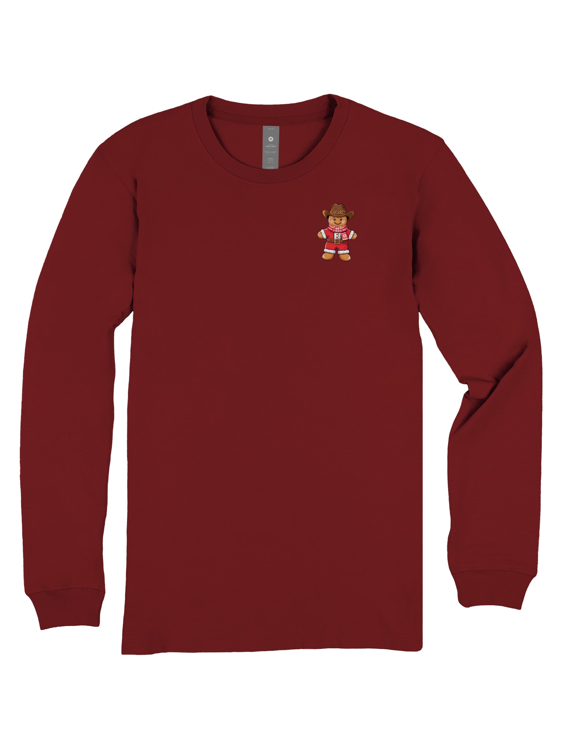 Simply Southern Christmas Cowboy Holiday Long Sleeve T-Shirt