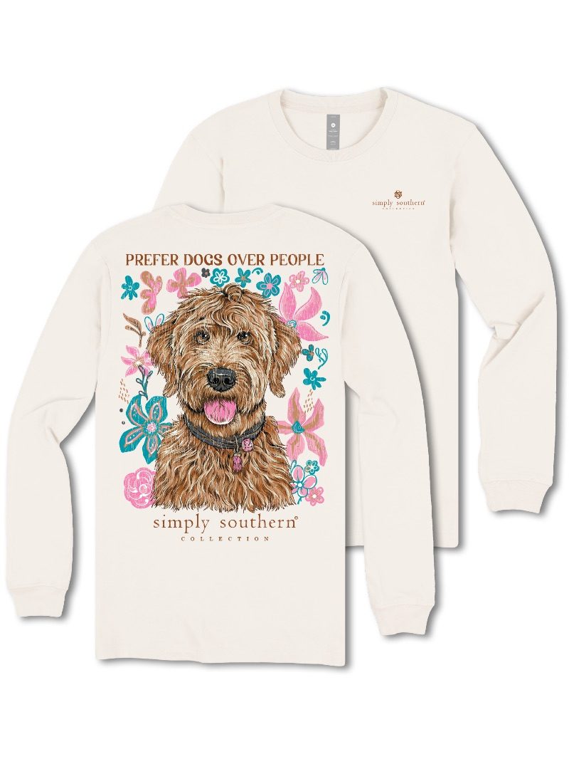 Simply Southern Dog People Long Sleeve T-Shirt