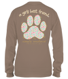 Simply Southern Best Friend Paw Long Sleeve T-Shirt