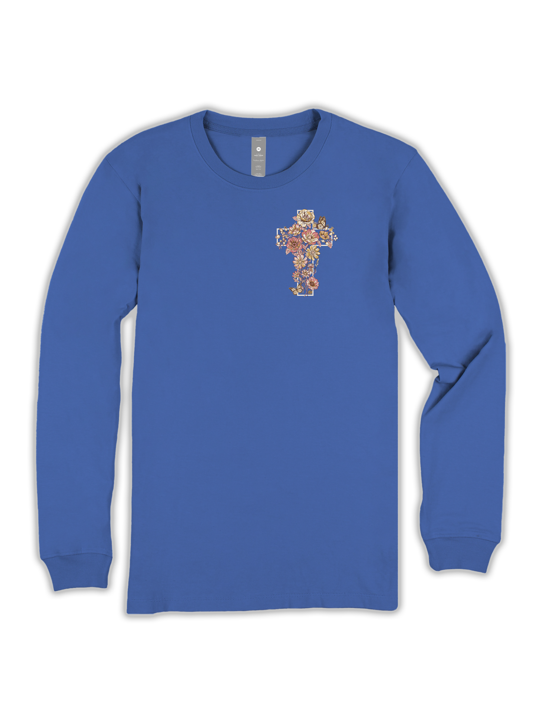 Simply Southern His Grace Flower Cross Long Sleeve T-Shirt