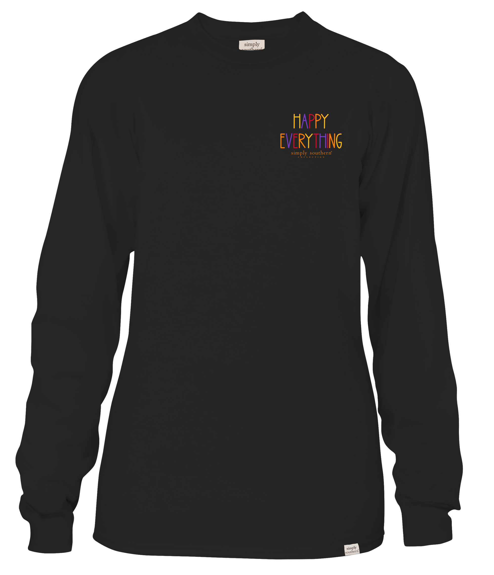 Simply Southern HAPPY everything Gnomes Long Sleeve T-Shirt