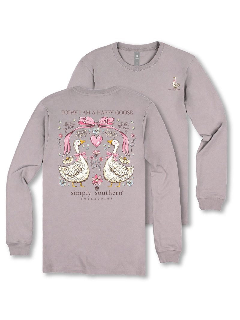 Simply Southern Happy Goose Long Sleeve T-Shirt